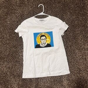 Proof of concept “Saint Ruth” Ruth Bader Ginsberg Graphic T-Shirt Pima Cotton